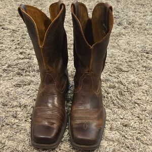 Ariat Rambler Dark Brown Western Cowboy Boots